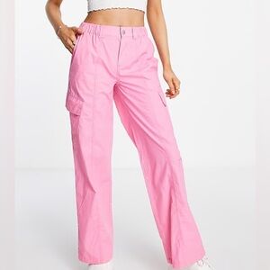 Pink ASOS Cargo Pants